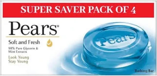Pears Soft And Fresh Soap 4 125G
